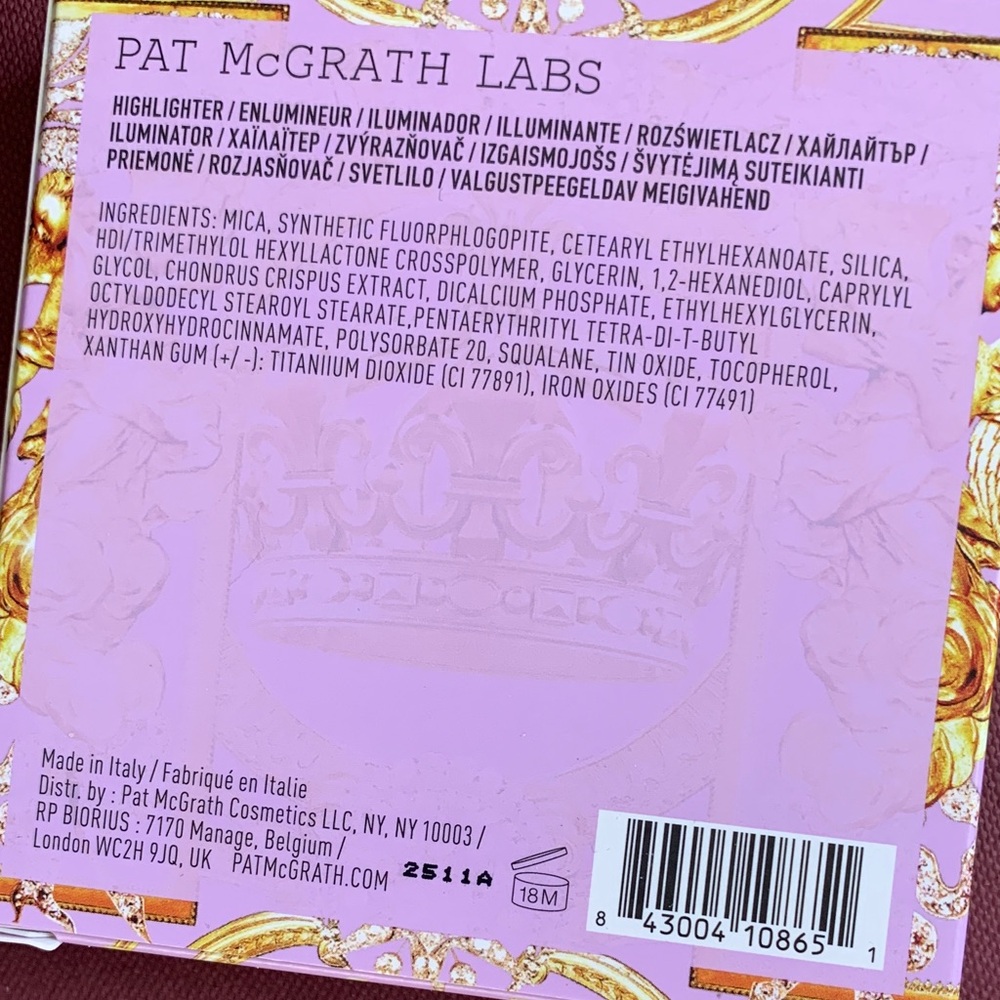 Pat McGrath Highlighter - Radiant Pink and Gold